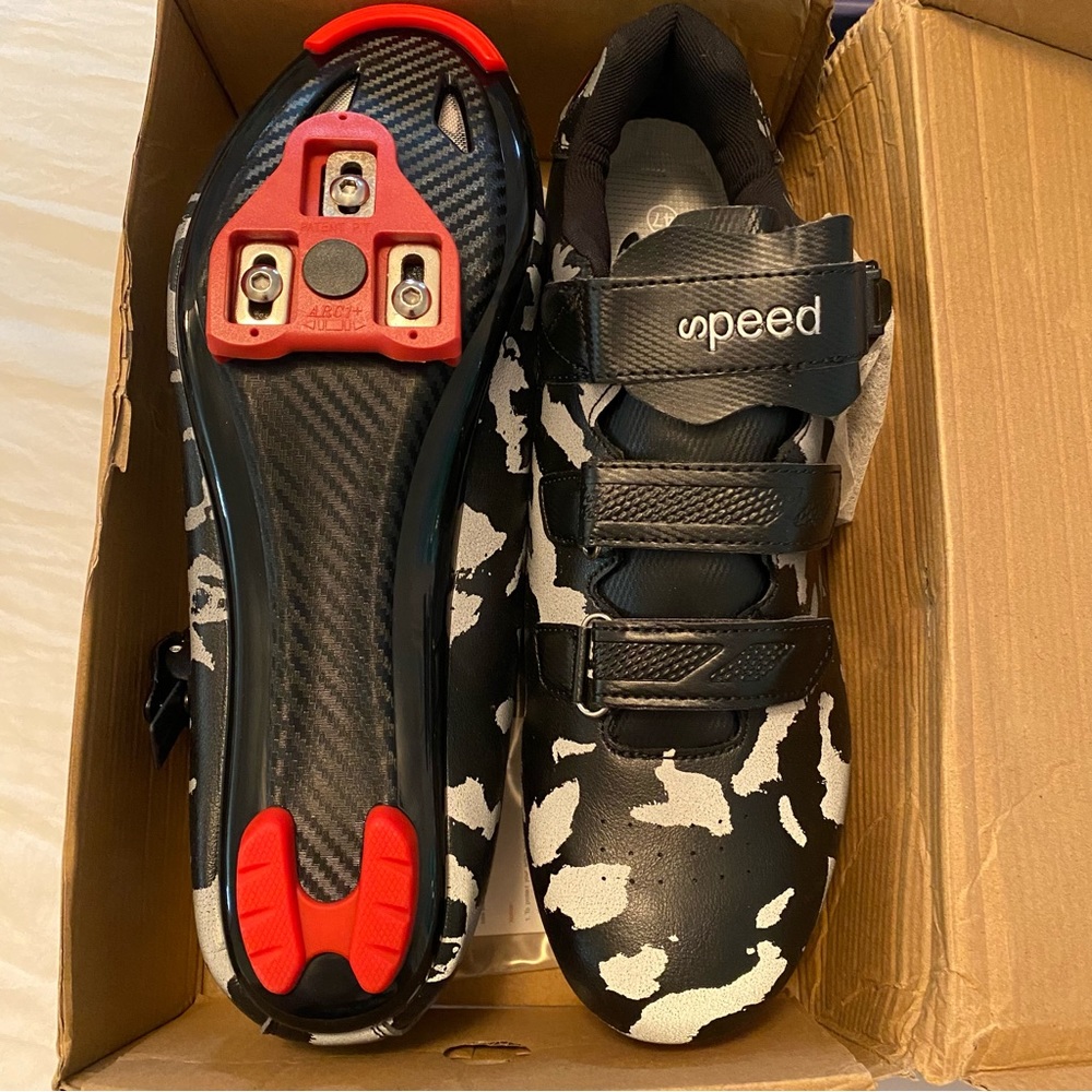 Mens Cycling Shoes (compatible with Peloton)